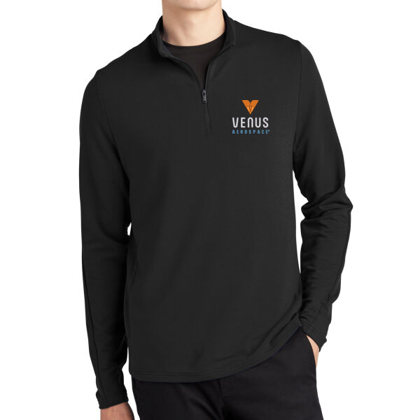 Embroidered Venus Aerospace - Stretch 1/4 Zip Pullover Thumbnail