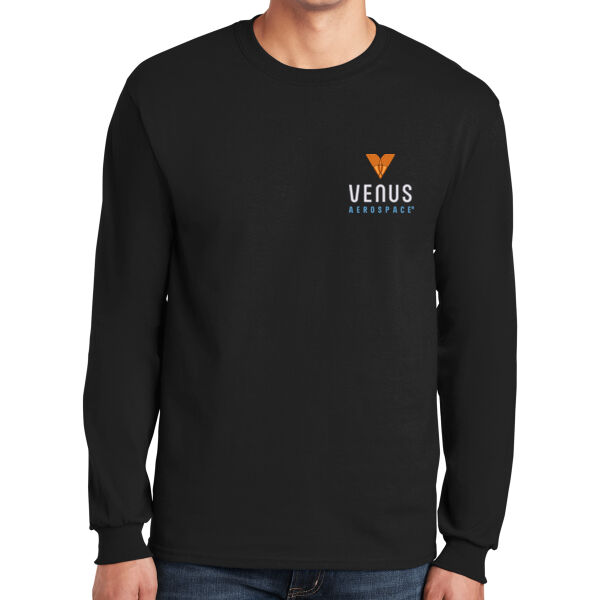 Embroidered Venus Aerospace - Ultra Cotton ® 100% US Cotton Long Sleeve T Shirt Thumbnail