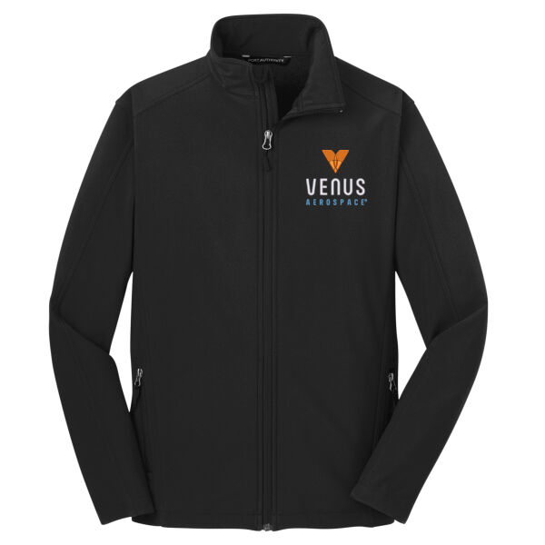 Embroidered Venus Aerospace - Core Soft Shell Jacket Thumbnail