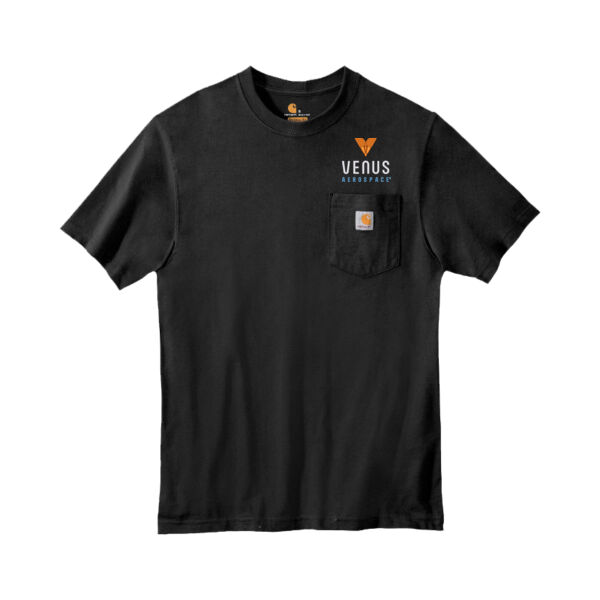 Embroidered Venus Aerospace - Workwear Pocket Short Sleeve T Shirt Thumbnail