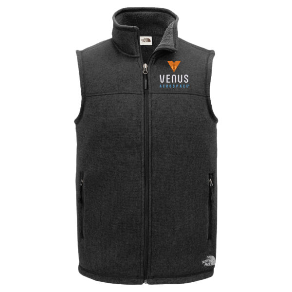 Embroidered Venus Aerospace - Sweater Fleece Vest Thumbnail