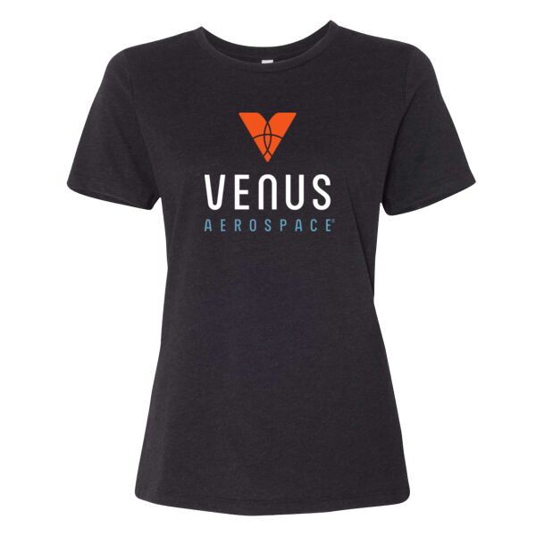 Printed Venus Aerospace - Women’s Relaxed Fit Heather CVC Tee Thumbnail