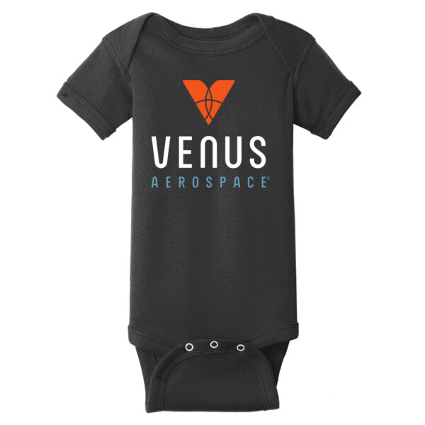 Printed Venus Aerospace - Infant Short Sleeve Baby Rib Bodysuit Thumbnail