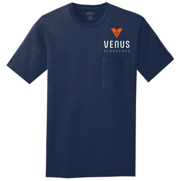 Printed Venus Aerospace - Core Cotton Pocket Tee Thumbnail